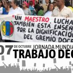 Jornada Mundial por el Trabajo Decente: 7 de octubre