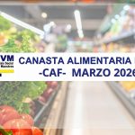 Canasta Alimentaria Familiar – Marzo 2026