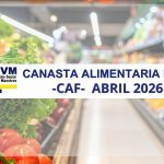 Canasta Alimentaria Familiar – Abril 2026
